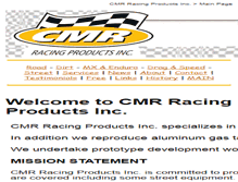 Tablet Screenshot of curtisracingframes.com